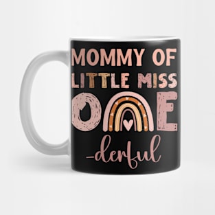 Boho Mommy of Miss Onederful 1st Birthday Girl Cute Mug